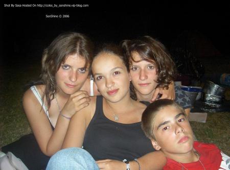 #Zadar# Sarah Nawel Agathe et Flavien Un soire au camp